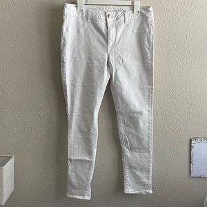 White American Eagle Jeggings